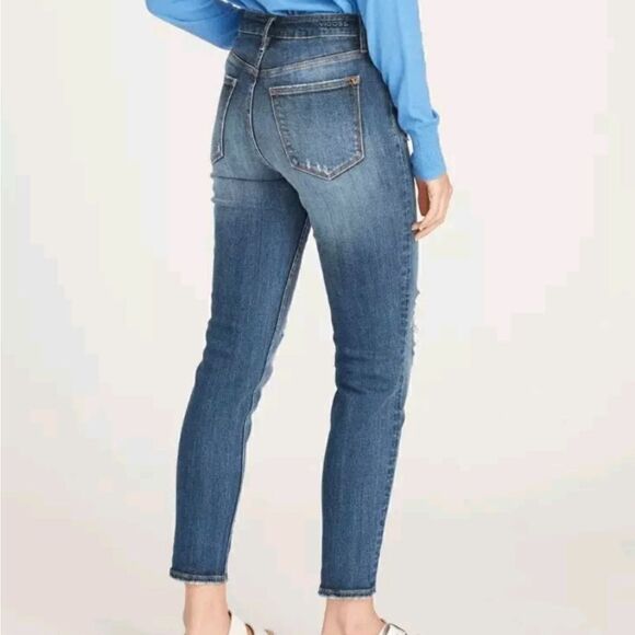 Vigoss Frankie Slim Distressed Straight Jeans Various Sizes Button Fly N… - Picture 2 of 9